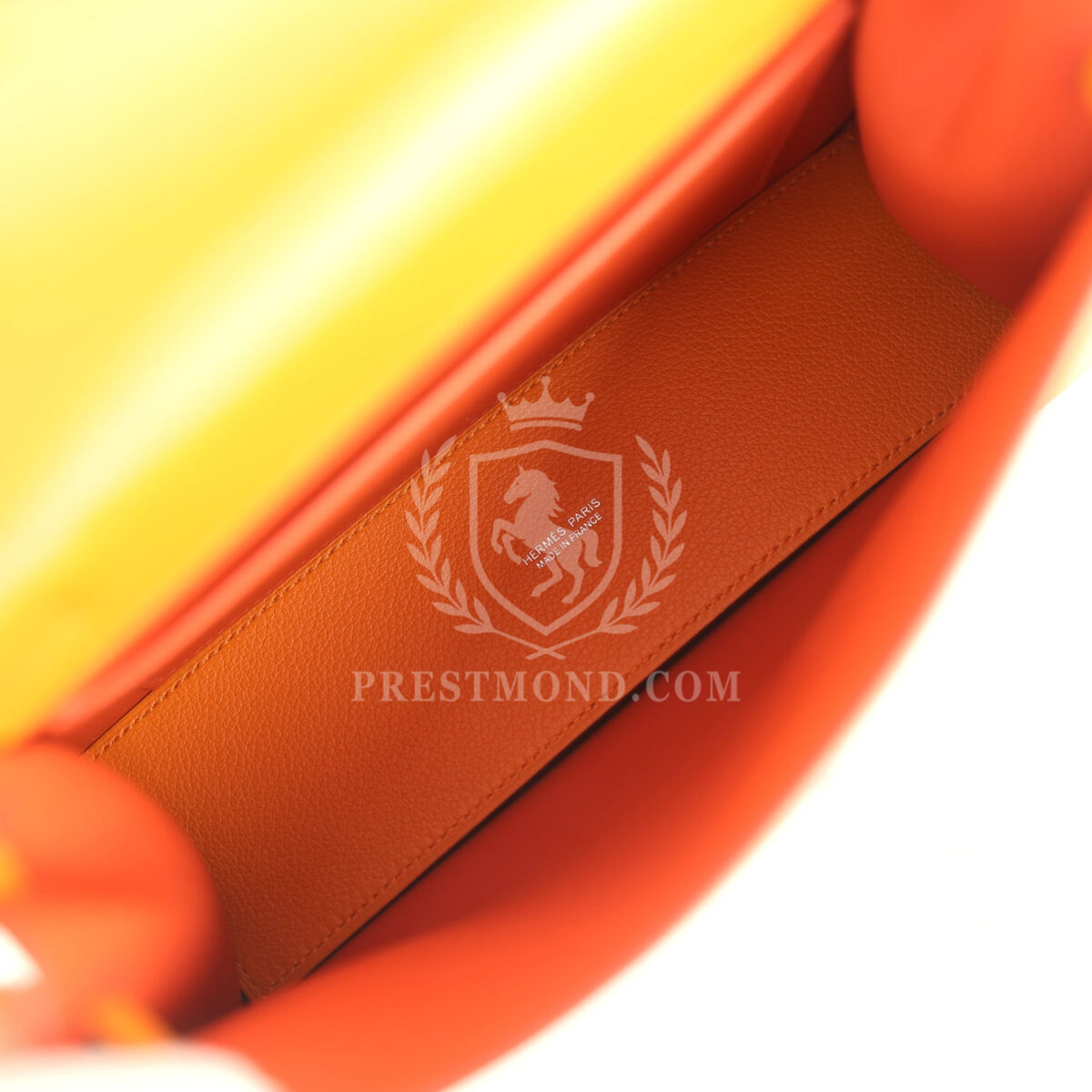 Hermes Kelly Danse Abricot Verso Evercolor PHW — изображение 8