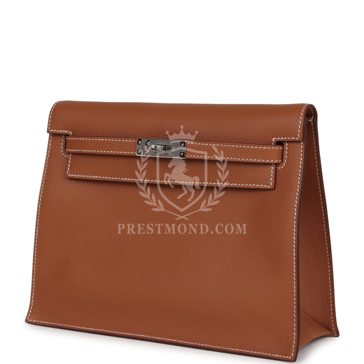 Hermes Kelly Danse Gold Evercolor Verso PHW — изображение 5