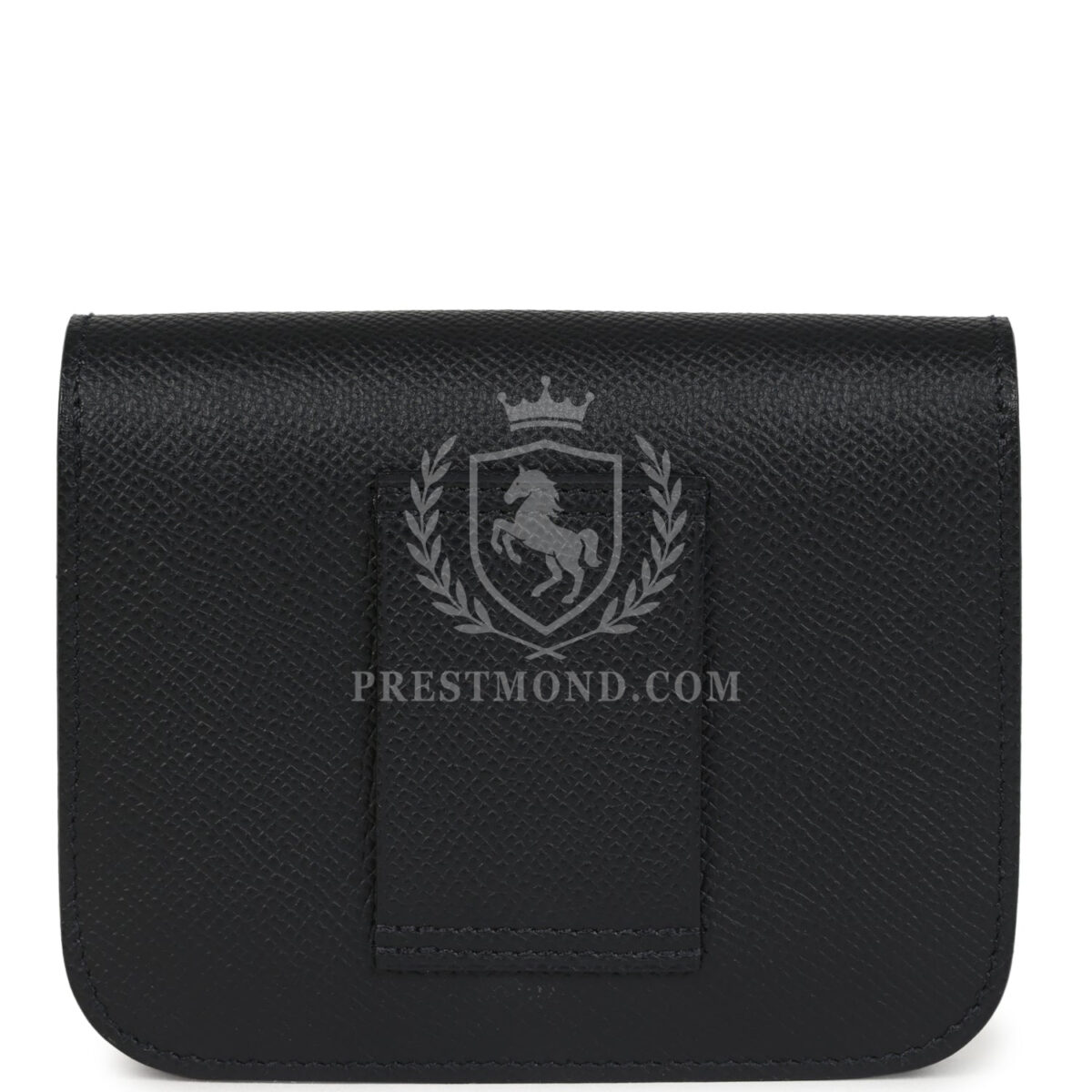 Hermes Constance Slim Wallet Black Epsom PHW — изображение 4