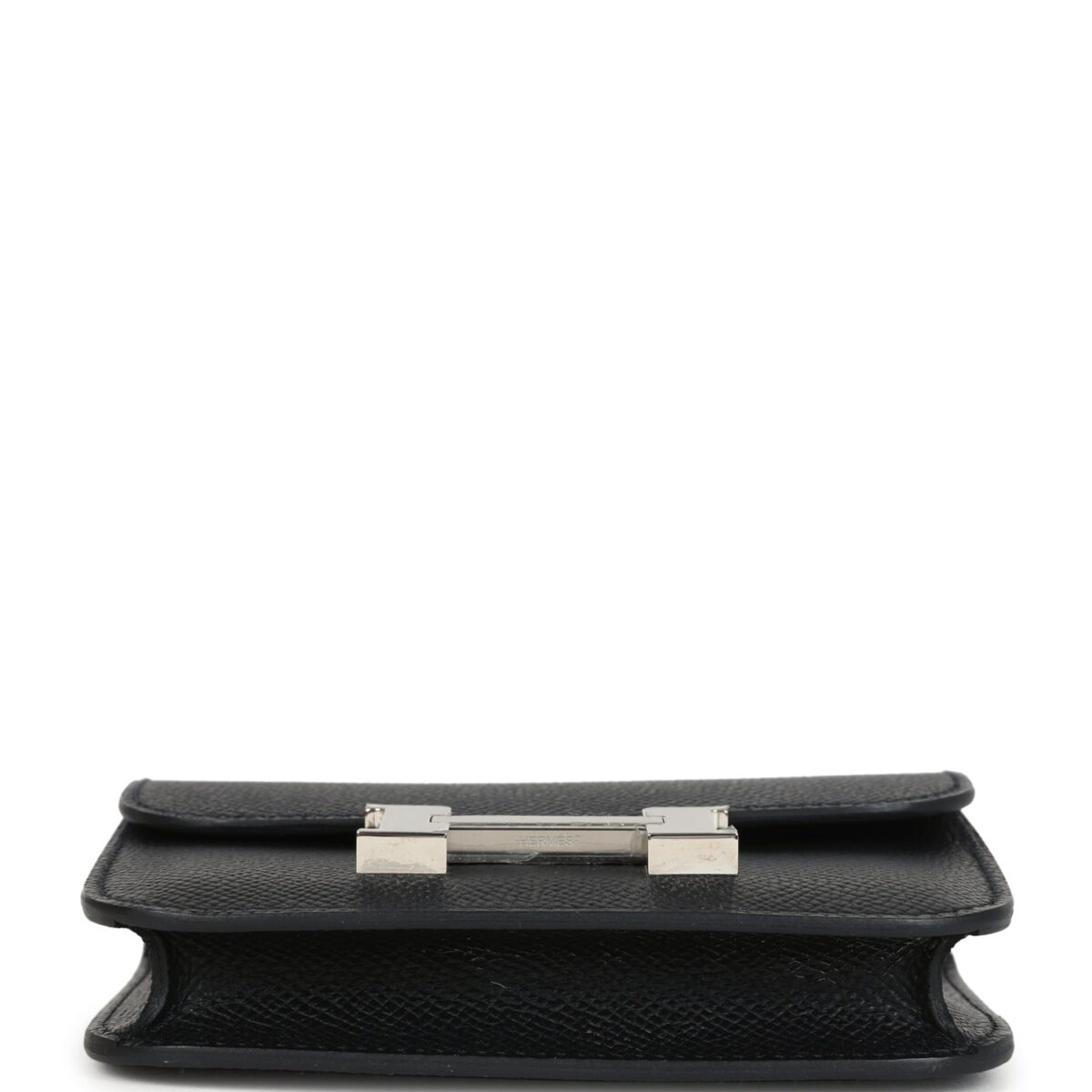 Hermes Constance Slim Wallet Black Epsom PHW — изображение 6