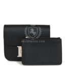 Hermes Constance Slim Wallet Black Epsom PHW