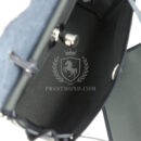 Hermes Herbag Zip 31 PM Vert Mangrove Toile Militaire Canvas and Black Vache Hunter PHW
