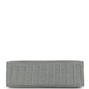 Hermes Kelly Pochette Gris Ciment Matte Alligator PHW