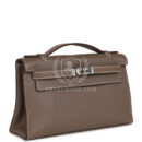 Hermes Kelly Pochette Etoupe Swift PHW