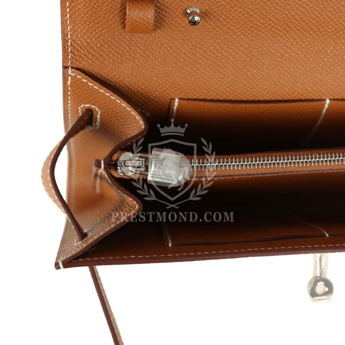 Hermes Kelly Wallet To Go Gold Epsom PHW — изображение 9