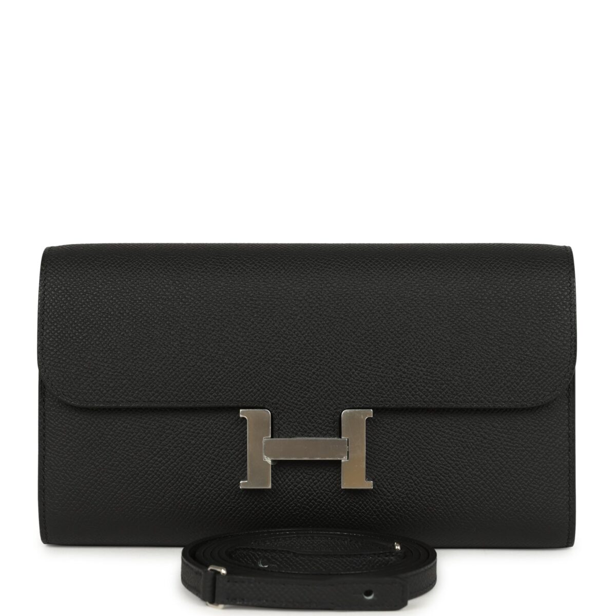 Hermes Constance Wallet To Go Black Epsom PHW