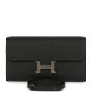 Hermes Constance Wallet To Go Black Epsom PHW