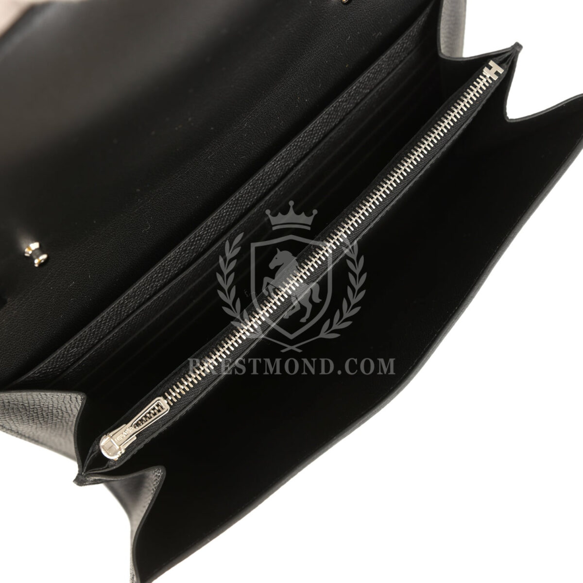 Hermes Constance Wallet To Go Black Epsom PHW — изображение 8