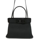 Hermes Medor Bag Black Togo and Swift PHW