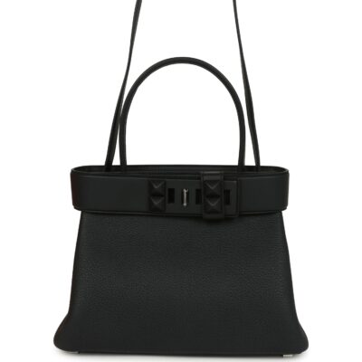 Hermes Medor Bag Black Togo and Swift PHW