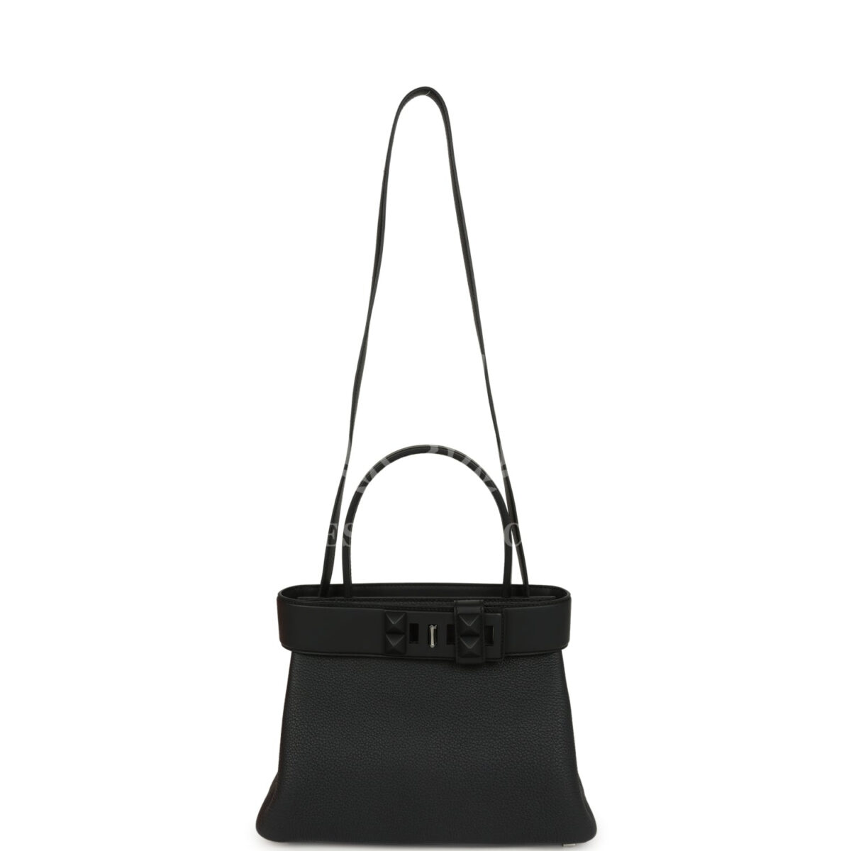 Hermes Medor Bag Black Togo and Swift PHW — изображение 6