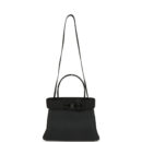 Hermes Medor Bag Black Togo and Swift PHW