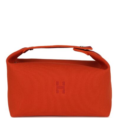 Hermes Bride A Brac GM Feu Canvas PHW