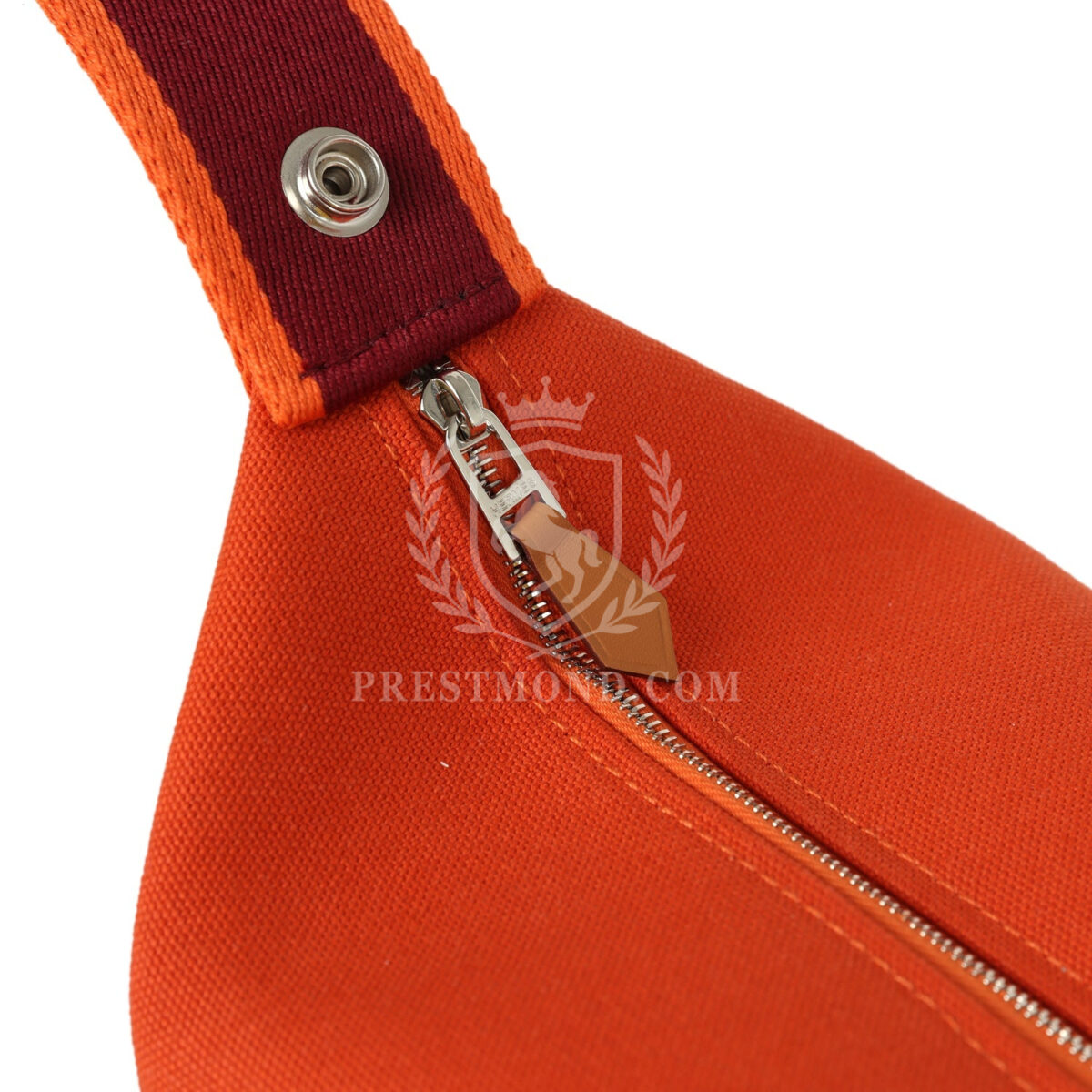 Hermes Bride A Brac GM Feu Canvas PHW — изображение 8