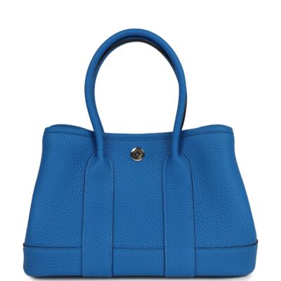 Hermes Garden Party Neo 23 Bleu Hydra Negonda PHW