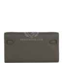 Hermes Kelly Wallet To Go Gris Meyer Epsom PHW