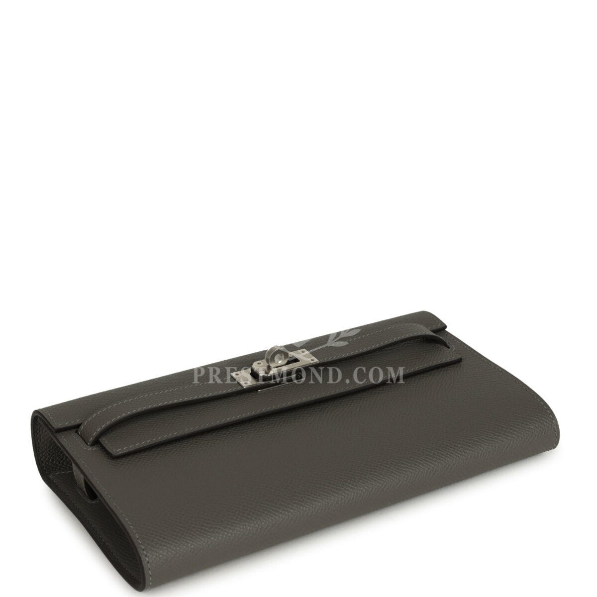 Hermes Kelly Wallet To Go Gris Meyer Epsom PHW — изображение 6