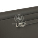 Hermes Kelly Wallet To Go Gris Meyer Epsom PHW
