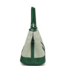 Hermes Garden Party Neo 23 Vert Moyen-Ecru Toile H Canvas and Vert Moyen Negonda PHW