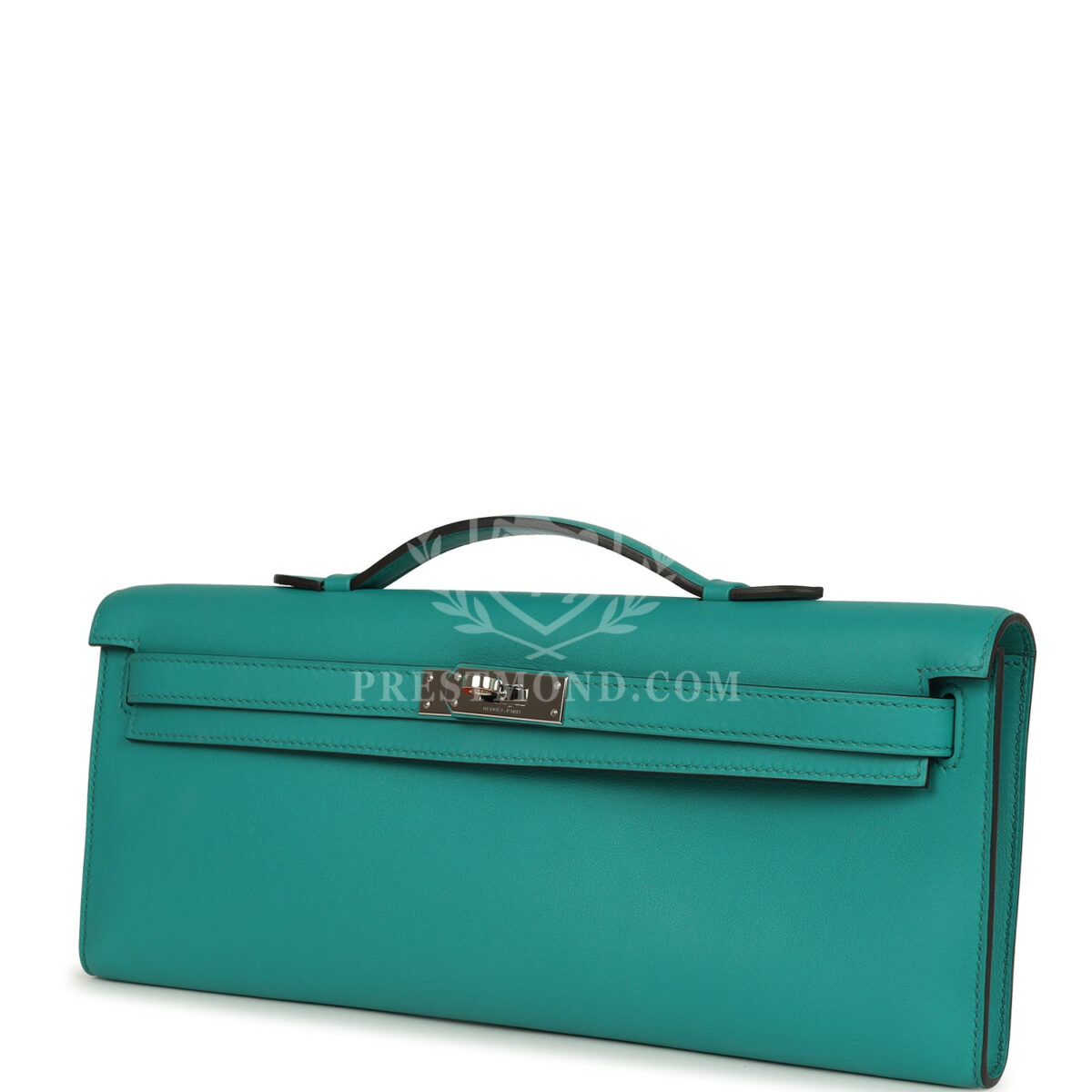 Hermes Kelly Cut Vert Verone Swift PHW — изображение 5