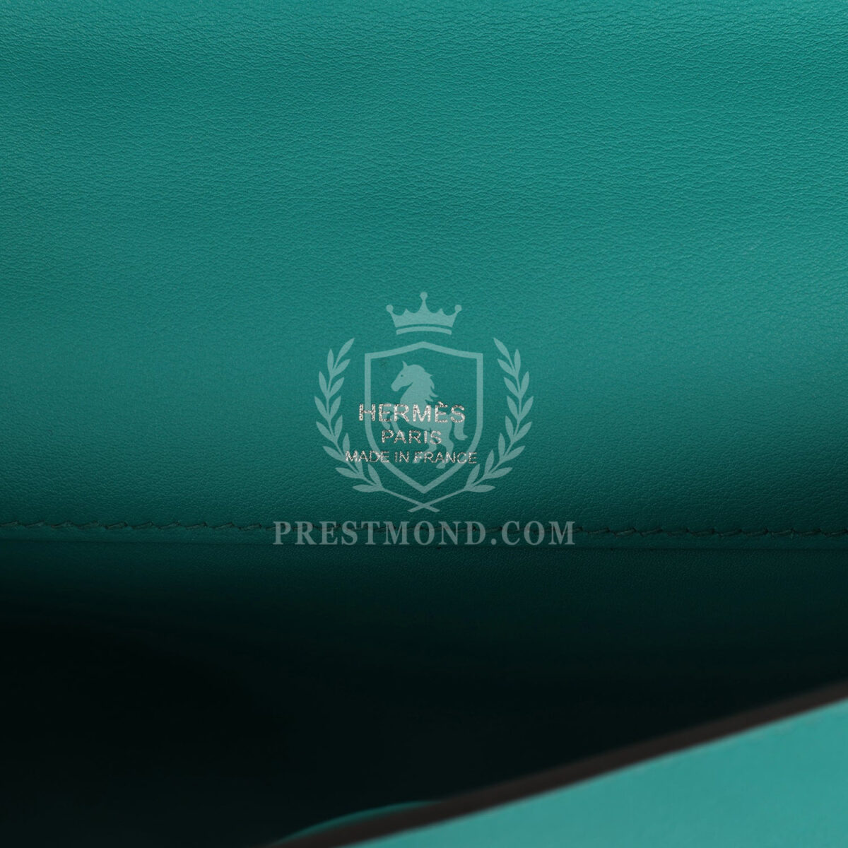 Hermes Kelly Cut Vert Verone Swift PHW — изображение 7