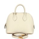 Hermes 1923 Bolide Mini Nata Chevre Mysore GHW