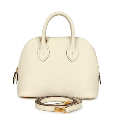 Hermes 1923 Bolide Mini Nata Chevre Mysore GHW