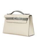Hermes Special Order (HSS) Kelly Pochette Beton and Gris Meyer Swift PHW