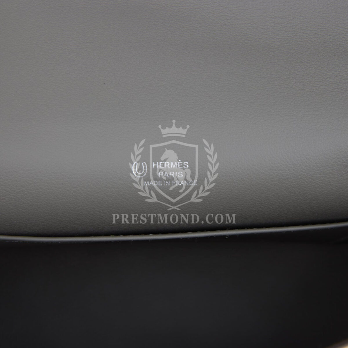 Hermes Special Order (HSS) Kelly Pochette Beton and Gris Meyer Swift PHW — изображение 7