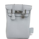 Hermes HAC A Dos PM Backpack Gris Pantin Togo PHW