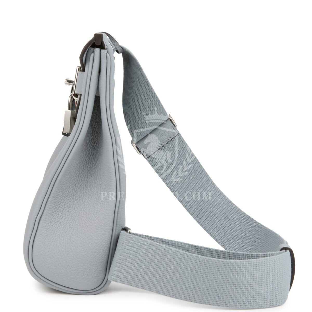 Hermes HAC A Dos PM Backpack Gris Pantin Togo PHW — изображение 3