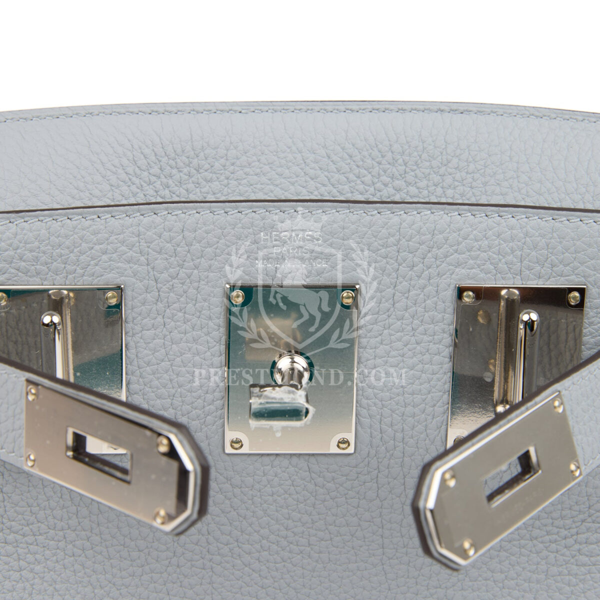 Hermes HAC A Dos PM Backpack Gris Pantin Togo PHW — изображение 7