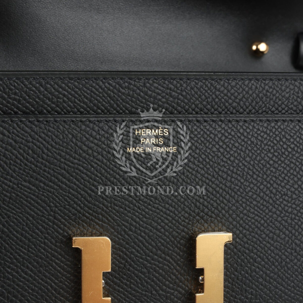 Hermes Constance Wallet To Go Black Epsom GHW — изображение 7