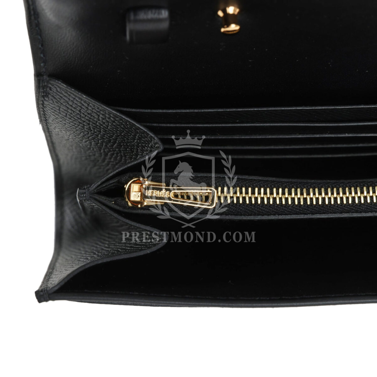 Hermes Constance Wallet To Go Black Epsom GHW — изображение 9