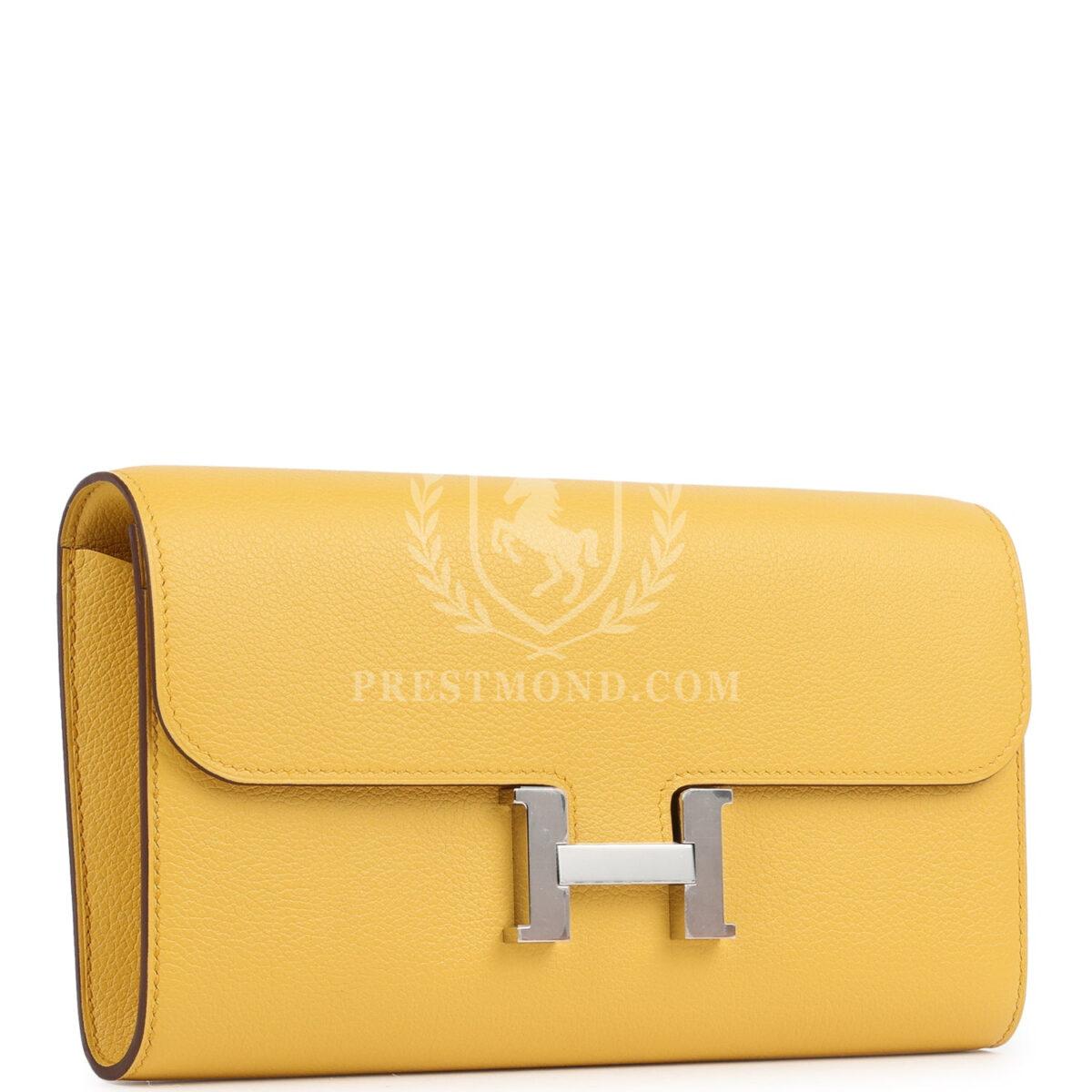 Hermes Constance To Go Wallet Jaune Ambre Evercolor PHW — изображение 2