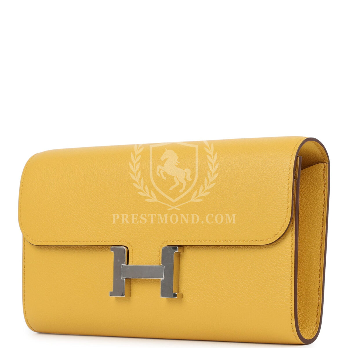 Hermes Constance To Go Wallet Jaune Ambre Evercolor PHW — изображение 5