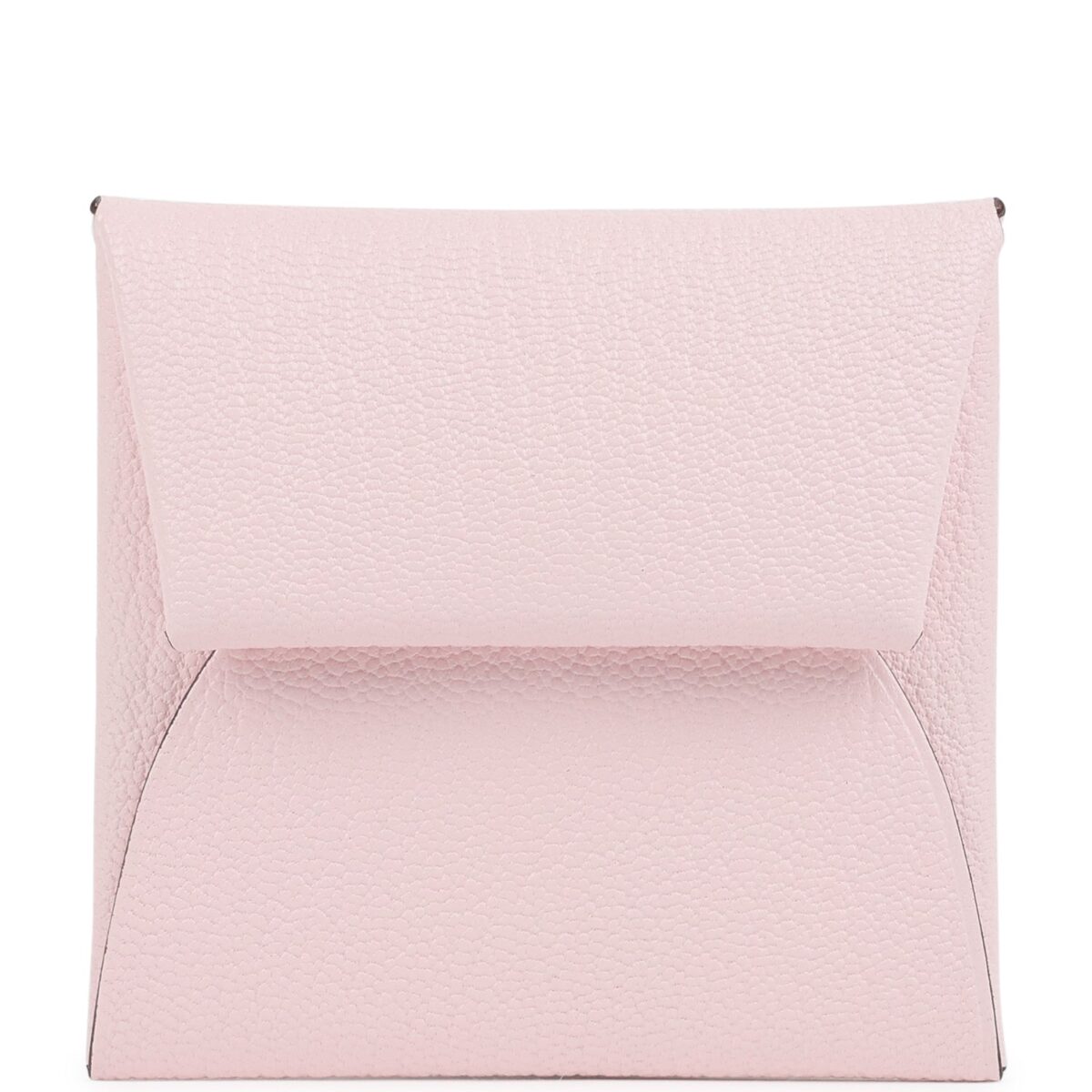 Hermes Bastia Change Purse Rose Darling Chevre Mysore PHW