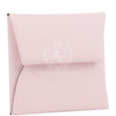 Hermes Bastia Change Purse Rose Darling Chevre Mysore PHW