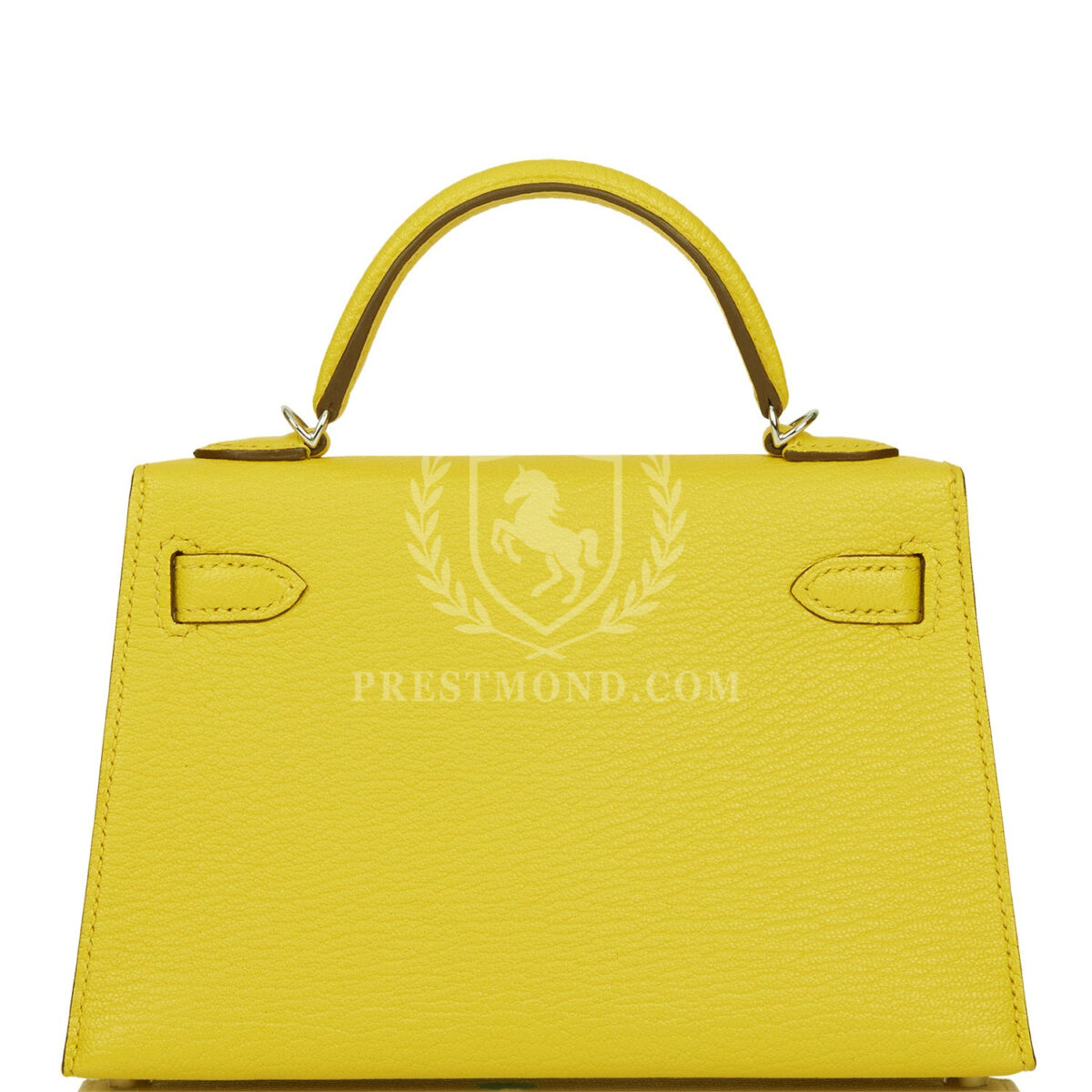 Hermes Kelly Sellier 20 Jaune de Naples Verso Chèvre PHW — изображение 6