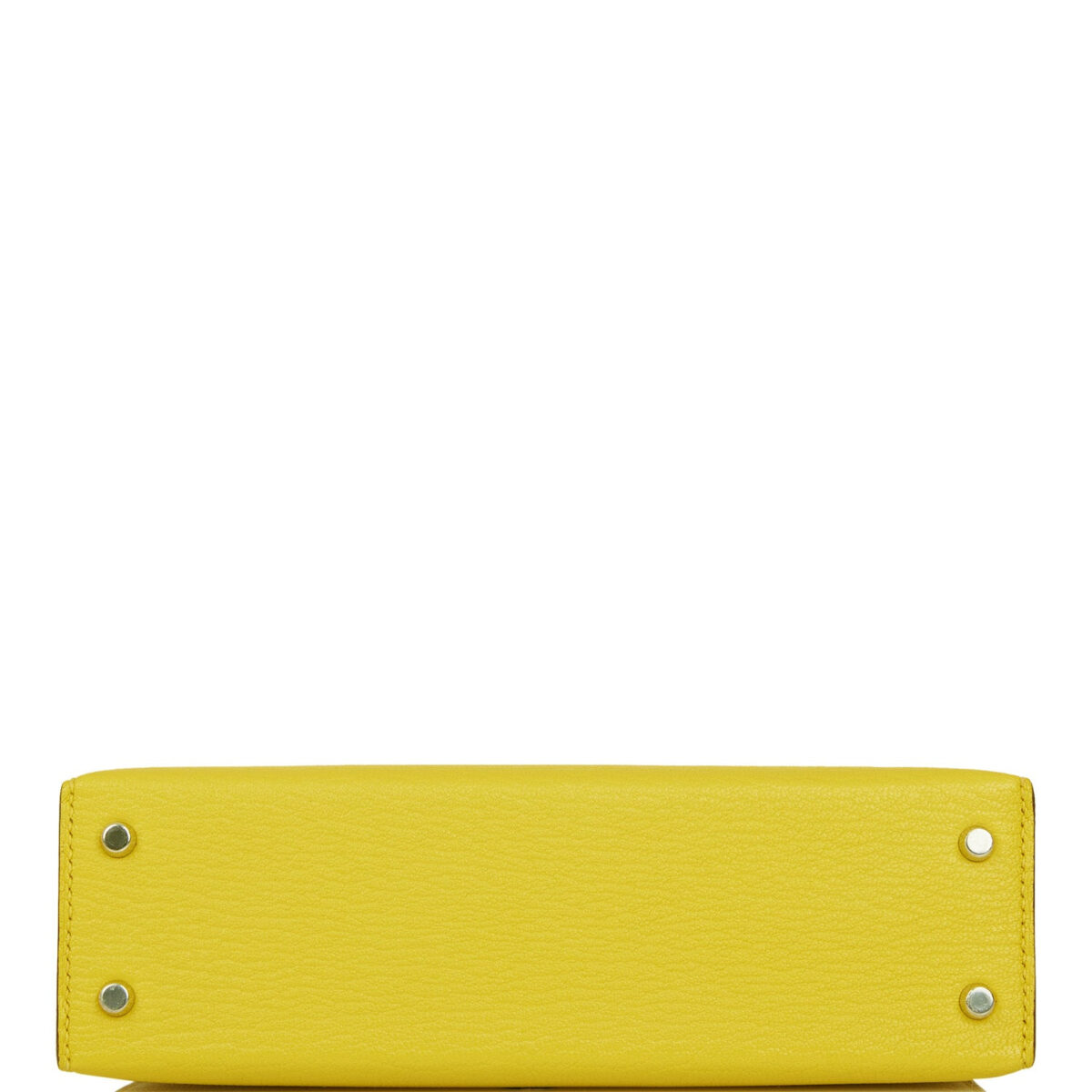 Hermes Kelly Sellier 20 Jaune de Naples Verso Chèvre PHW — изображение 7