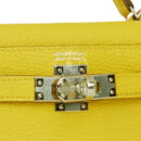 Hermes Kelly Sellier 20 Jaune de Naples Verso Chèvre PHW