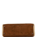 Hermes Teddy Kelly 35 Shearling and Ebene Barenia PHW
