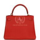 Hermes Kelly Retourne 28 Rouge Casaque Togo GHW