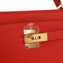 Hermes Kelly Retourne 28 Rouge Casaque Togo GHW