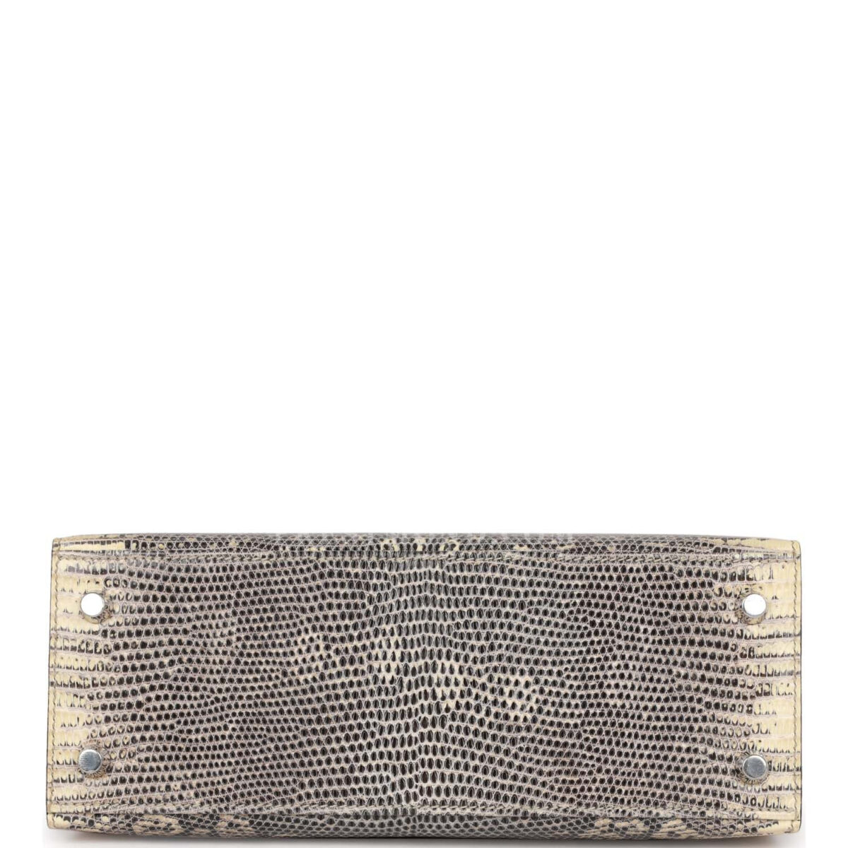 Hermes Kelly Sellier 25 Ombre Varanus Salvator Lizard PHW — изображение 6