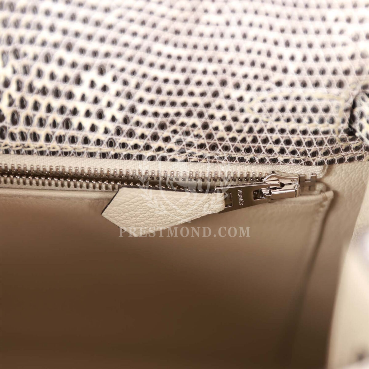 Hermes Kelly Sellier 25 Ombre Varanus Salvator Lizard PHW — изображение 9