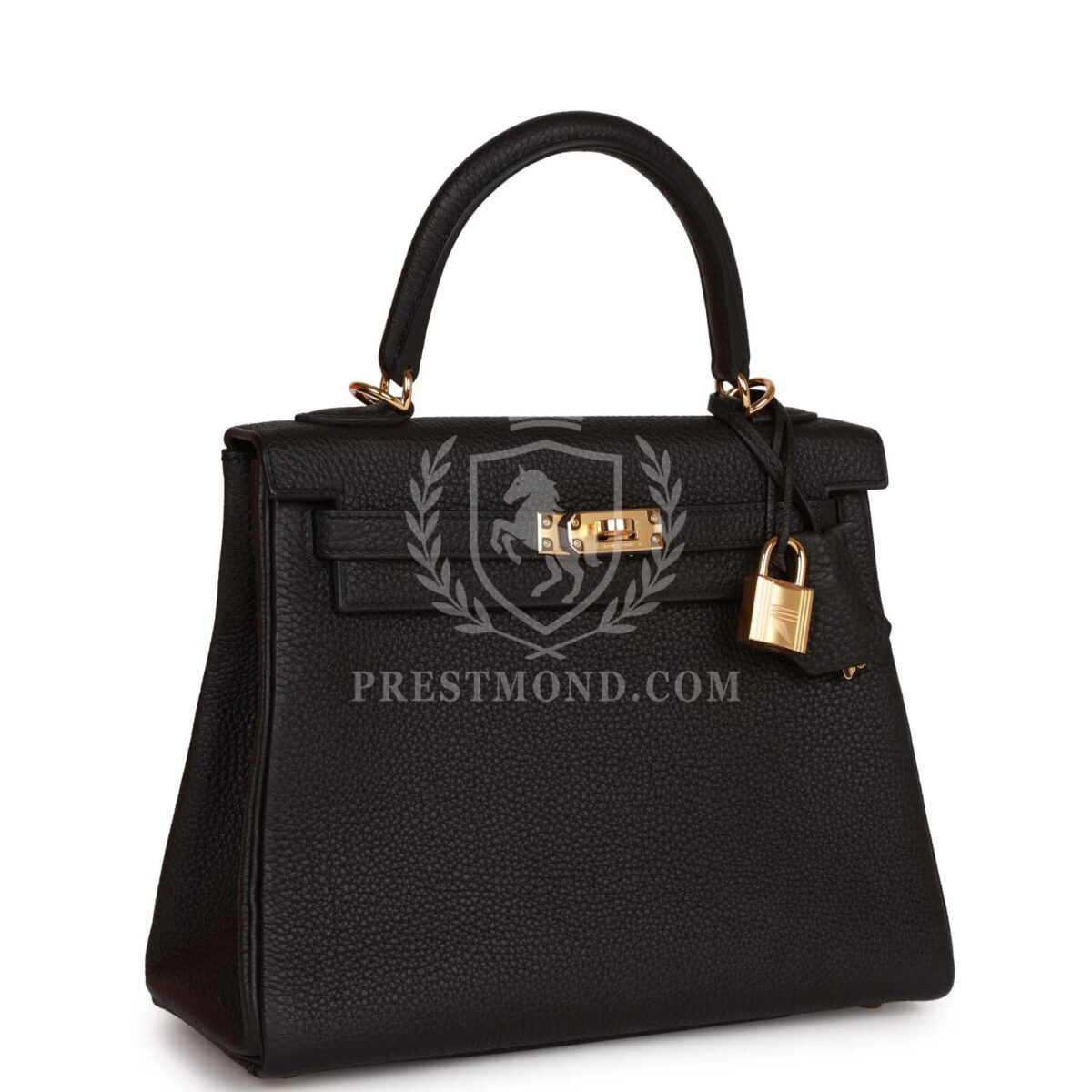 Hermes Kelly Retourne 25 Black Togo GHW — изображение 2