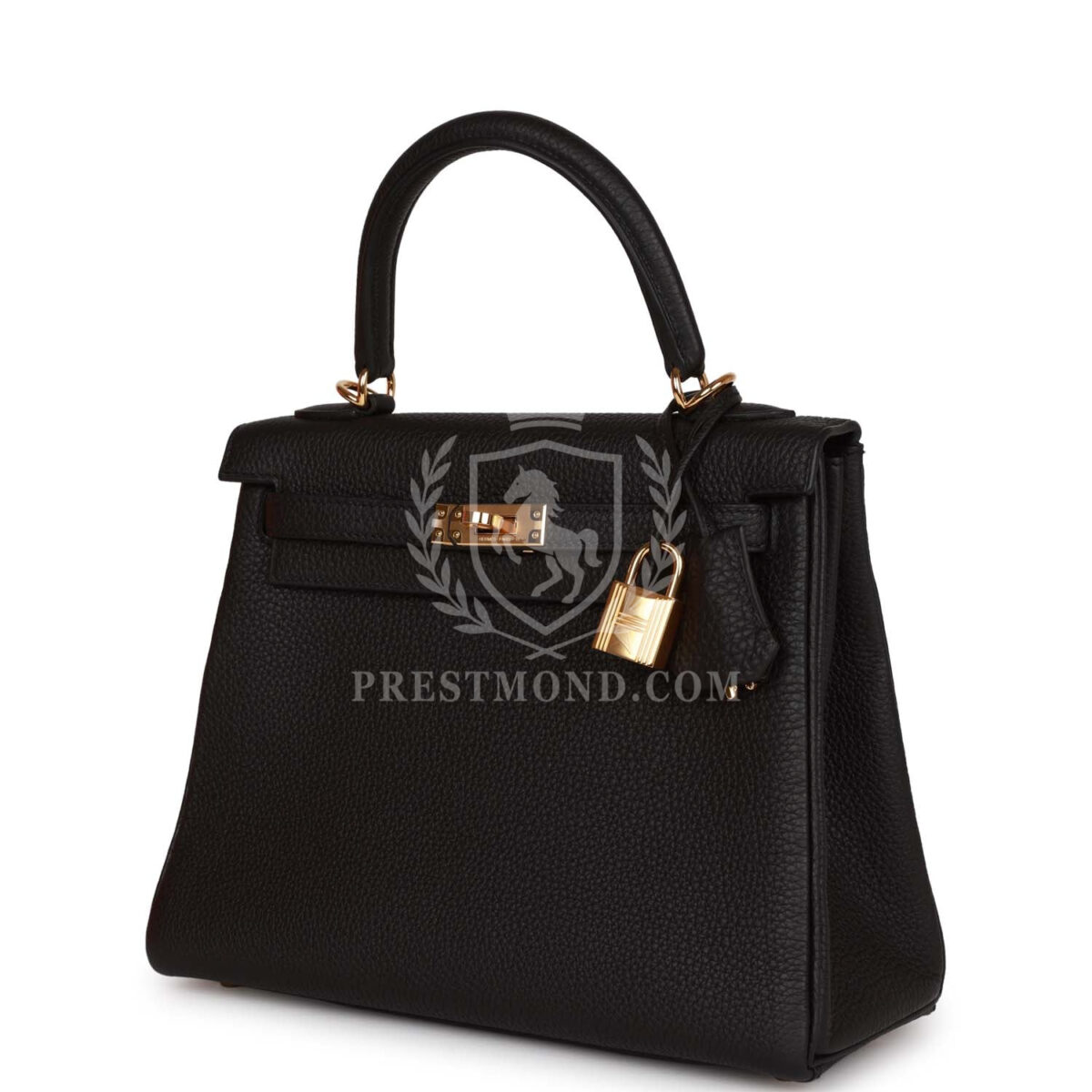 Hermes Kelly Retourne 25 Black Togo GHW — изображение 5