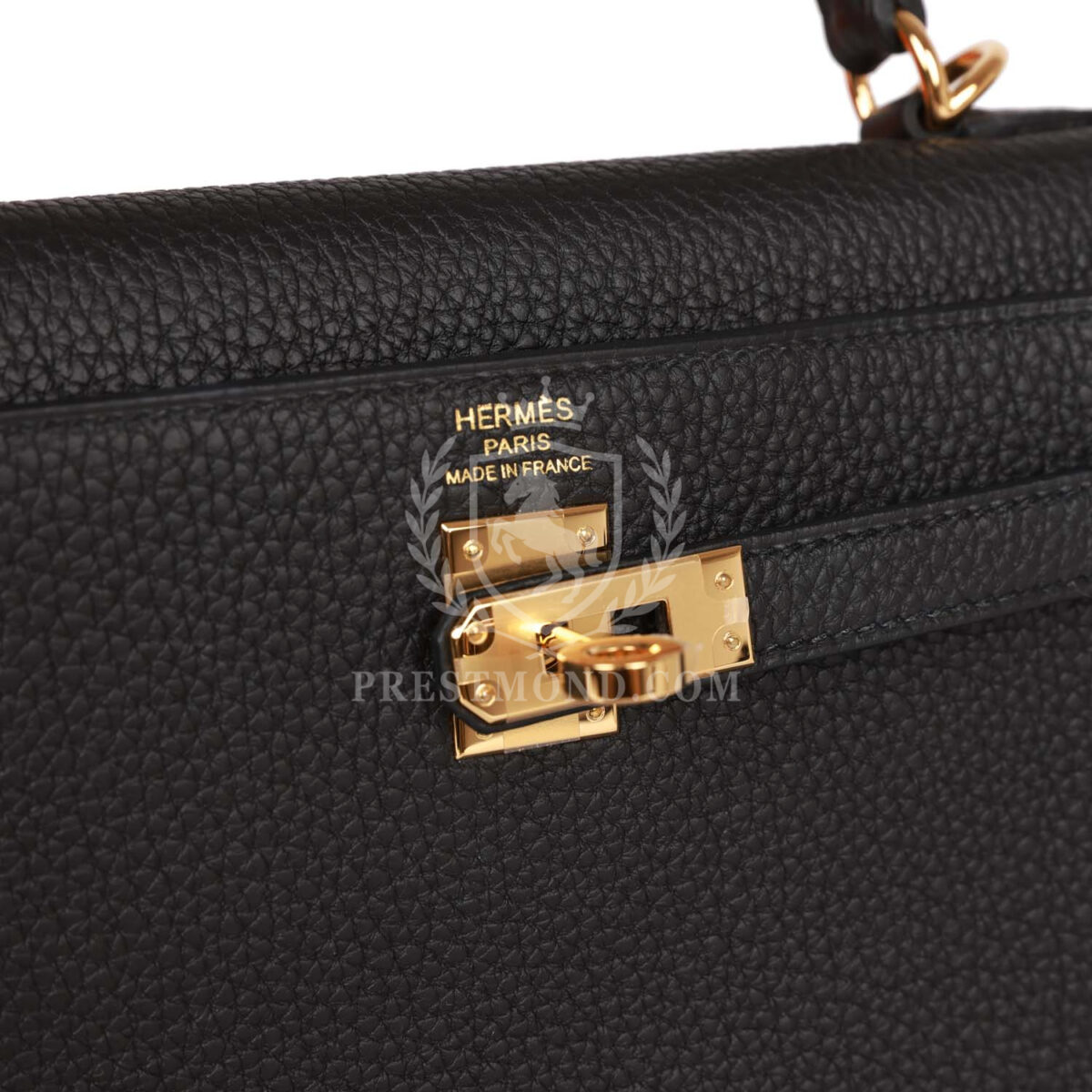 Hermes Kelly Retourne 25 Black Togo GHW — изображение 7