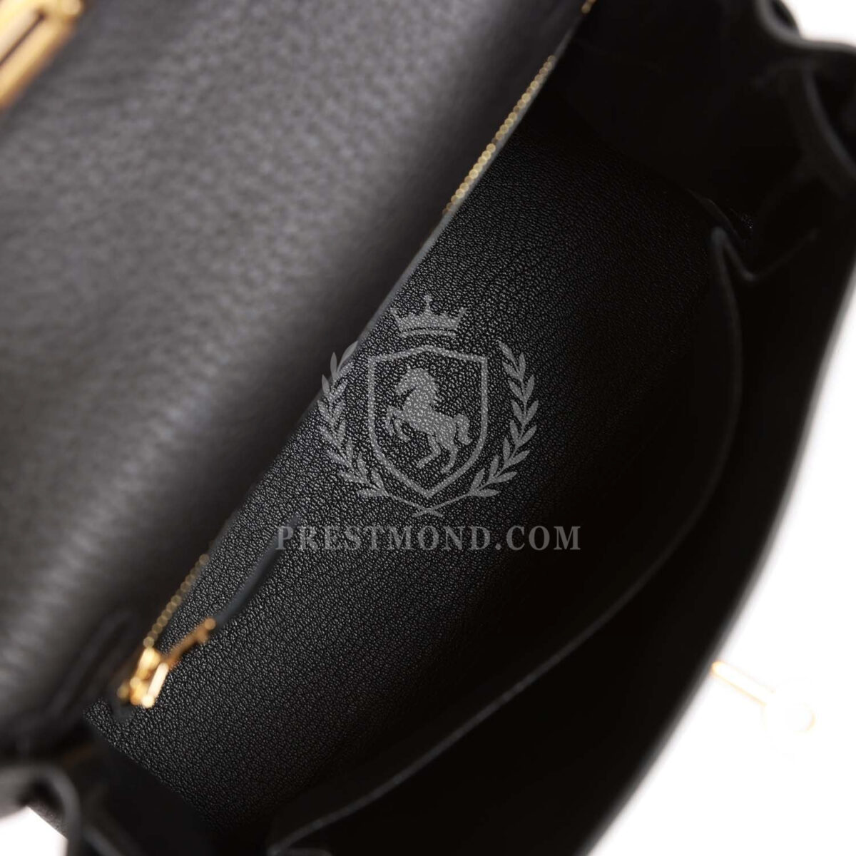 Hermes Kelly Retourne 25 Black Togo GHW — изображение 8